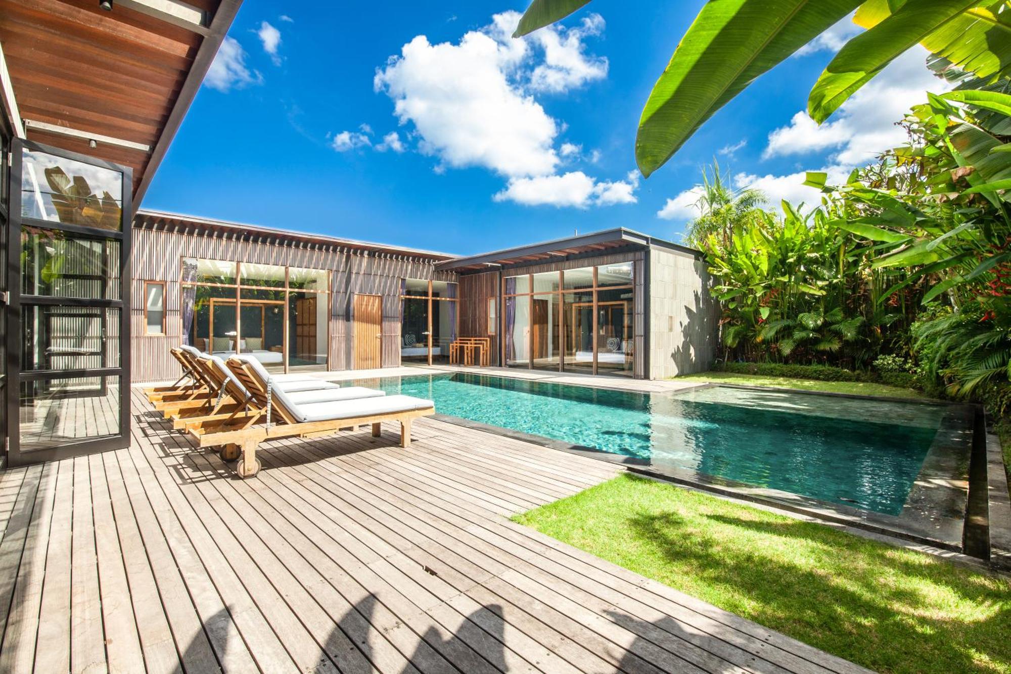 Brand New 5 Bedroom Villa Enclosed Living Room Canggu Canggu (Bali) Exterior photo